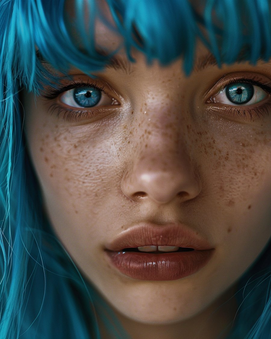 Echoes of Someone — AI-generated portrait