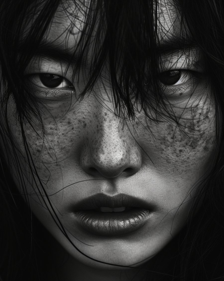 Echoes of Someone — AI-generated portrait