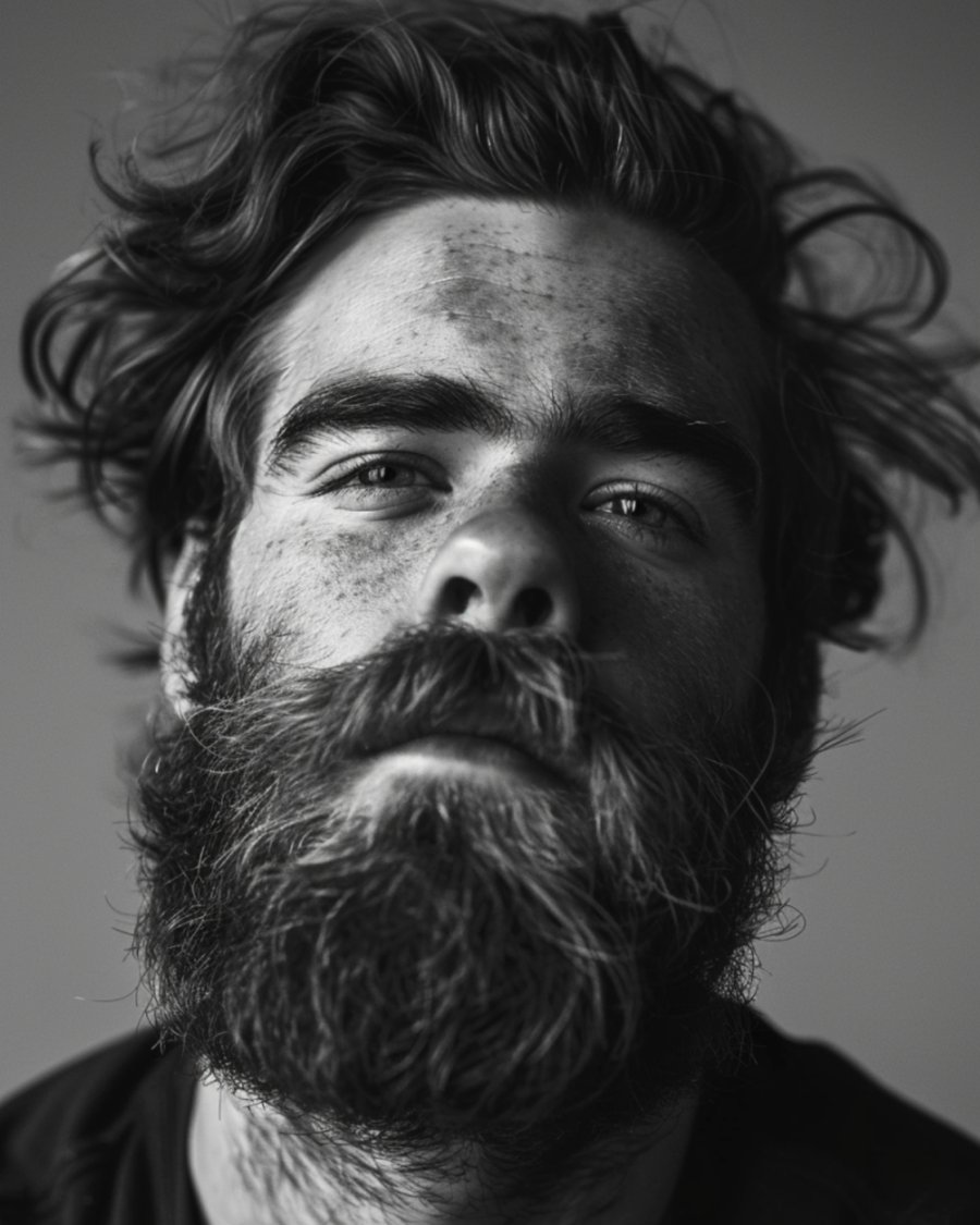 Echoes of Someone — AI-generated portrait