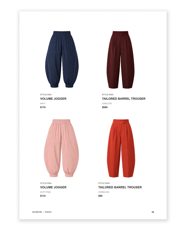 MORPHÉ catalog — page 8, pants