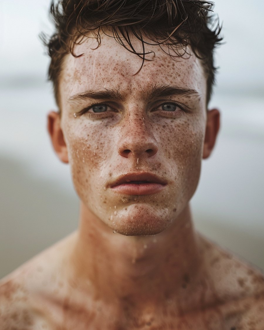 Echoes of Someone — AI-generated portrait