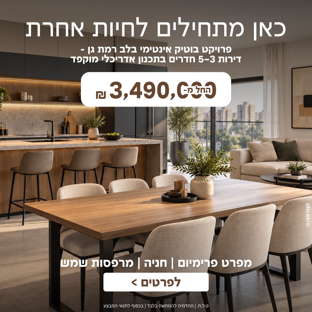 Ramat Gan boutique project — kitchen interior
