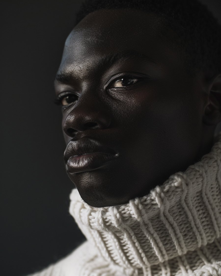 Echoes of Someone — AI-generated portrait